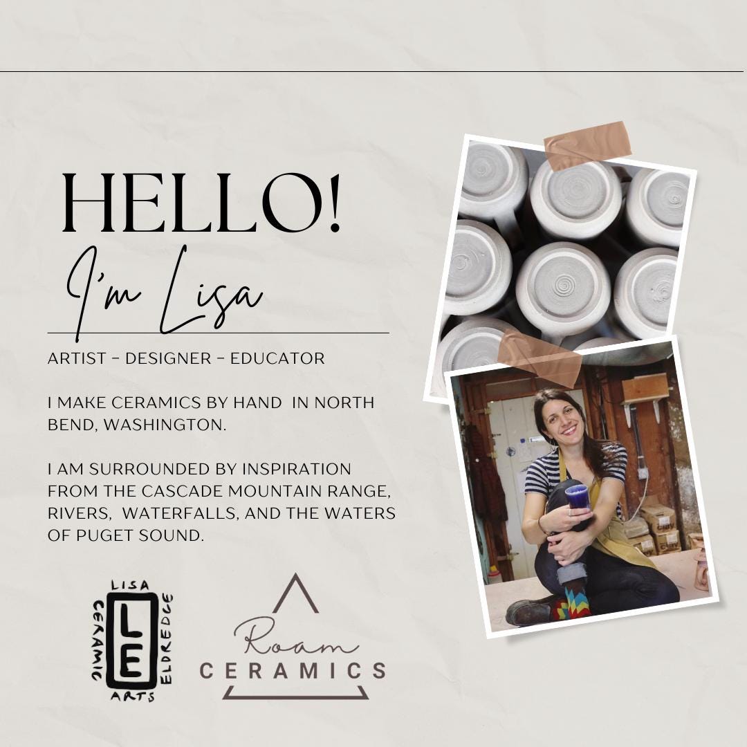 Ceramic travel mug with handle and silicone lid. Handmade travel mug, Handmade ceramic mug, lidded coffee cup, Roam Ceramics.