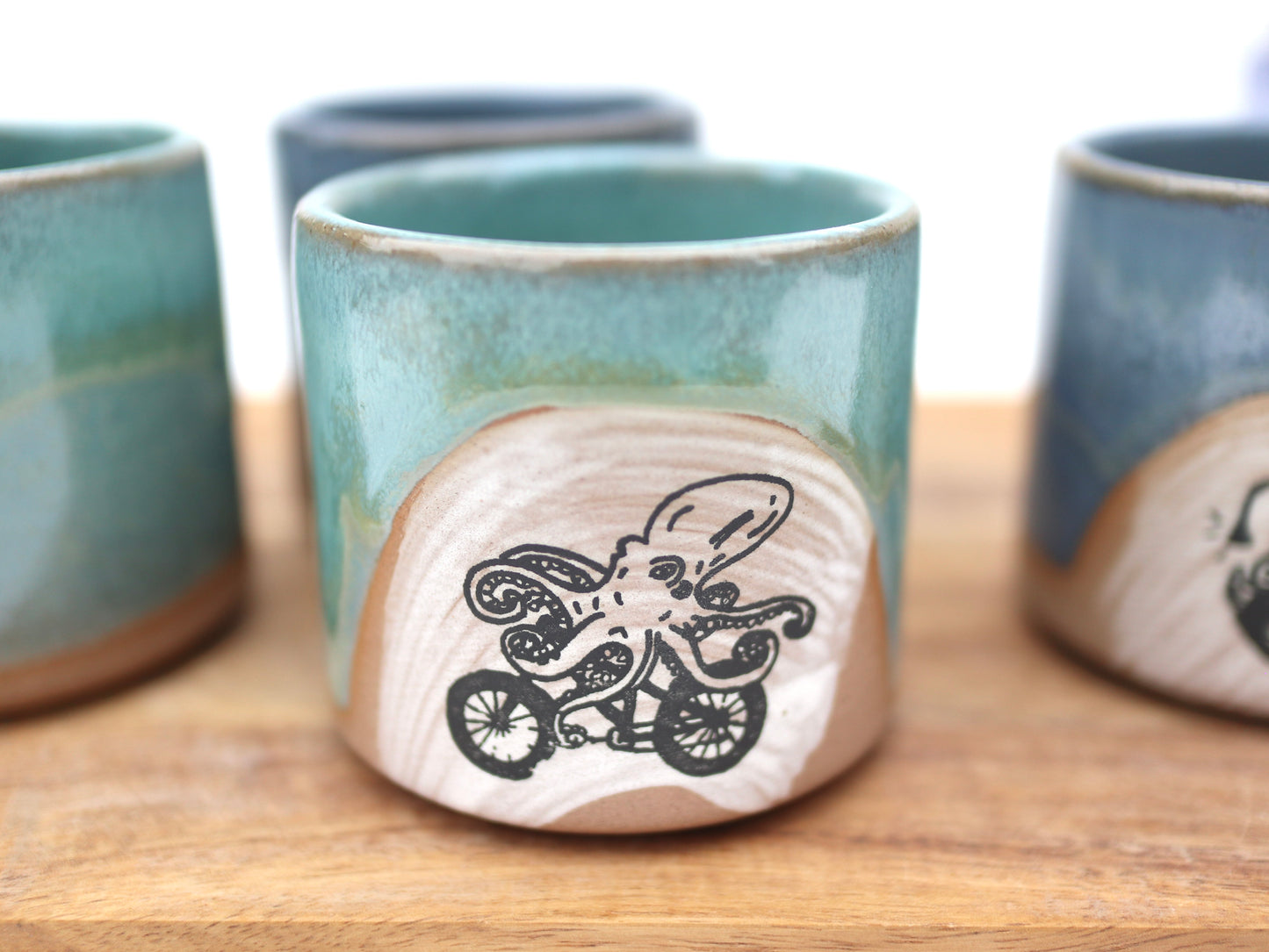 Handmade Pottery Cortado Cup – Rustic Ceramic Espresso Cup – Small Coffee Cup for Home & Café Use