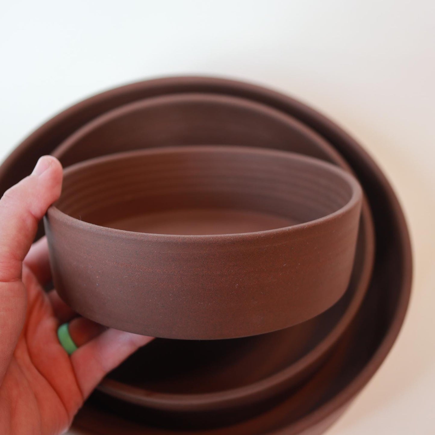 Handmade pottery food and water dish for snake, reptile, small pets. Water dish for snake terrarium. Food dish for small pets. Salad dish.