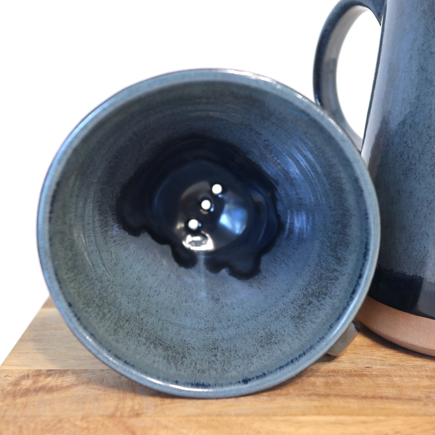 Pour over coffee set in Dusk Green Glaze